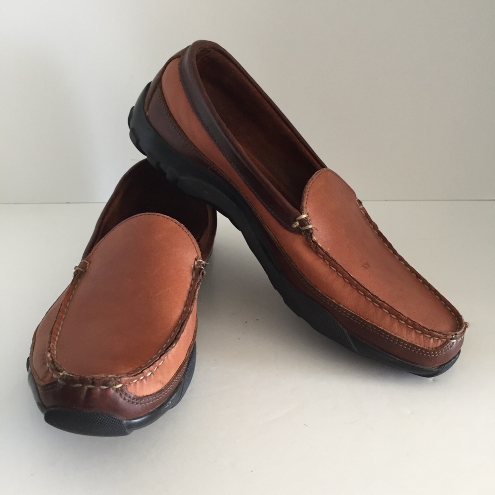 Allen Edmonds Men's Boulder Venetian Leather Loafers Moccasins Driving Shoes 9D